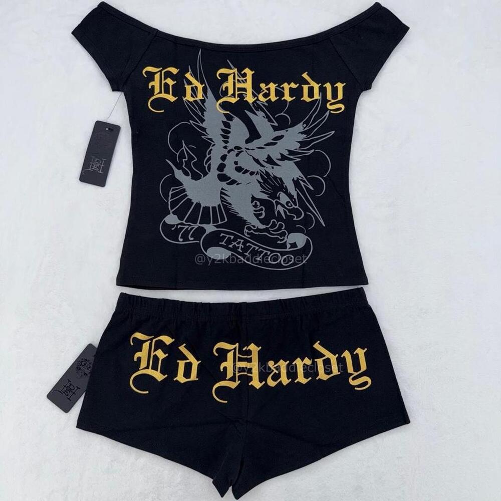 Ed hardy Set (Size S) - Picture 5 of 7